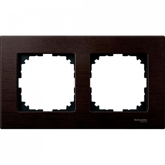2-постовая рамка SCHNEIDER ELECTRIC MERTEN M-ELEGANCE деревянная, ВЕНГЕ, SM MTN4052-3471 2-постовая рамка SCHNEIDER ELECTRIC MERTEN M-ELEGANCE деревянная, ВЕНГЕ, SM MTN4052-3471