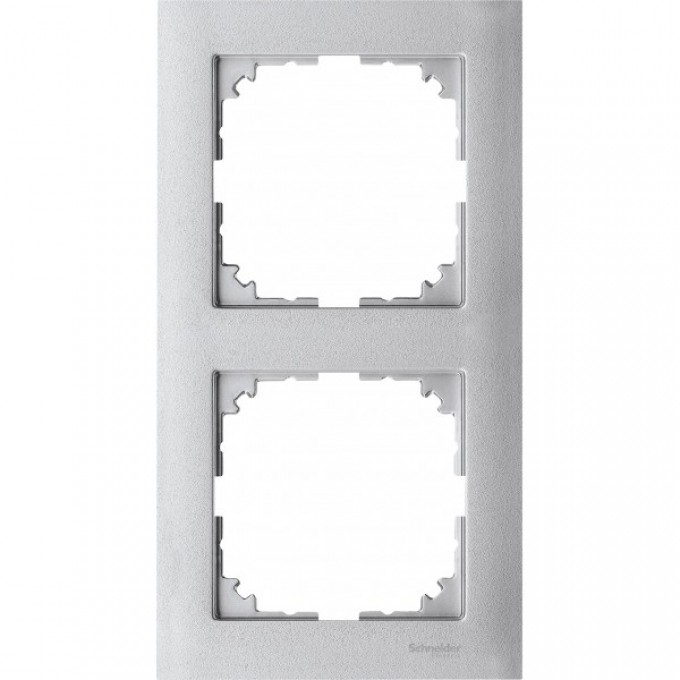 2-постовая рамка SCHNEIDER ELECTRIC MERTEN M-PURE, АЛЮМИНИЙ, SM MTN4020-3660 2-постовая рамка SCHNEIDER ELECTRIC MERTEN M-PURE, АЛЮМИНИЙ, SM MTN4020-3660