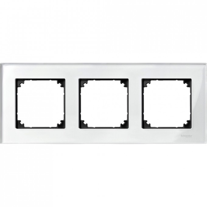 3-постовая рамка SCHNEIDER ELECTRIC MERTEN M-ELEGANCE стеклянная, БРИЛЛИАНТ, SM MTN404319 3-постовая рамка SCHNEIDER ELECTRIC MERTEN M-ELEGANCE стеклянная, БРИЛЛИАНТ, SM MTN404319