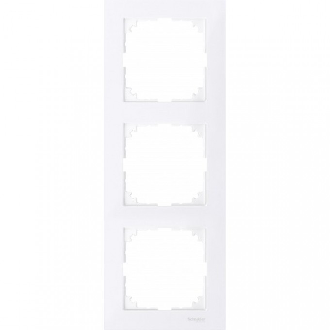 3-постовая рамка SCHNEIDER ELECTRIC MERTEN M-PURE, АКТИВНЫЙ БЕЛЫЙ, SM MTN4030-3625 3-постовая рамка SCHNEIDER ELECTRIC MERTEN M-PURE, АКТИВНЫЙ БЕЛЫЙ, SM MTN4030-3625