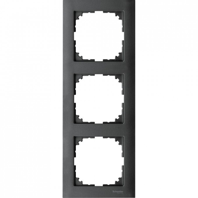3-постовая рамка SCHNEIDER ELECTRIC MERTEN M-PURE, АНТРАЦИТ, SM MTN4030-3614 3-постовая рамка SCHNEIDER ELECTRIC MERTEN M-PURE, АНТРАЦИТ, SM MTN4030-3614