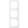 3-постовая рамка SCHNEIDER ELECTRIC MERTEN M-PURE, ПОЛ.БЕЛЫЙ, SM MTN4030-3619