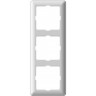 3-постовая рамка SCHNEIDER ELECTRIC W59, МАТОВЫЙ ХРОМ KD-3-58