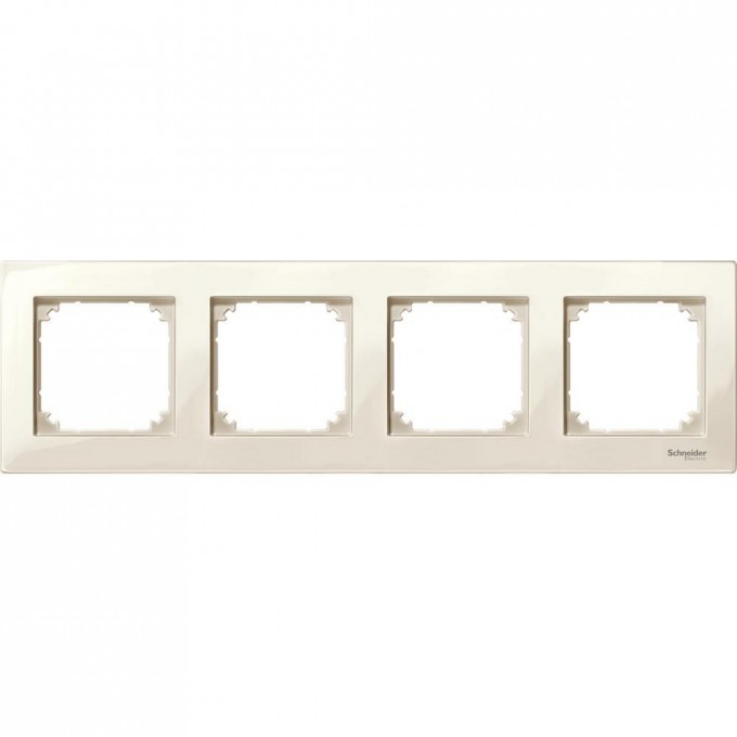 4-постовая рамка SCHNEIDER ELECTRIC MERTEN M-PLAN, БЕЖЕВЫЙ, SM MTN515444 4-постовая рамка SCHNEIDER ELECTRIC MERTEN M-PLAN, БЕЖЕВЫЙ, SM MTN515444