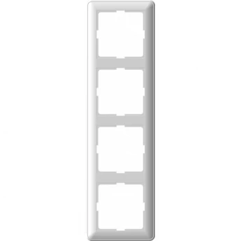 4-постовая рамка SCHNEIDER ELECTRIC W59, матовый хром