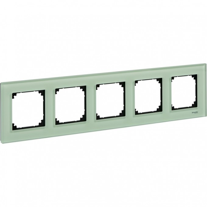5-постовая рамка SCHNEIDER ELECTRIC MERTEN M-ELEGANCE стеклянная, ИЗУМРУД, SM MTN404504 5-постовая рамка SCHNEIDER ELECTRIC MERTEN M-ELEGANCE стеклянная, ИЗУМРУД, SM MTN404504