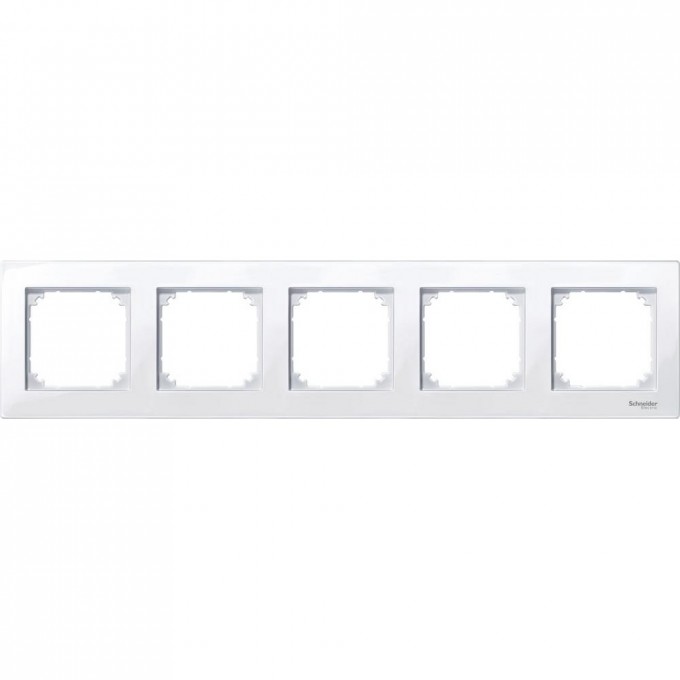 5-постовая рамка SCHNEIDER ELECTRIC MERTEN M-PLAN, АКТИВНЫЙ БЕЛЫЙ, SM MTN515525 5-постовая рамка SCHNEIDER ELECTRIC MERTEN M-PLAN, АКТИВНЫЙ БЕЛЫЙ, SM MTN515525