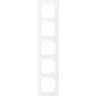 5-постовая рамка SCHNEIDER ELECTRIC MERTEN M-PURE, АКТИВНЫЙ БЕЛЫЙ, SM MTN4050-3625
