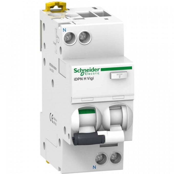 Автоматический выключатель дифференциального тока SCHNEIDER ELECTRIC ACTI 9 iDPN H VIGI 10KA 20A B 30MA A A9D07620 Автоматический выключатель дифференциального тока SCHNEIDER ELECTRIC ACTI 9 iDPN H VIGI 10KA 20A B 30MA A A9D07620