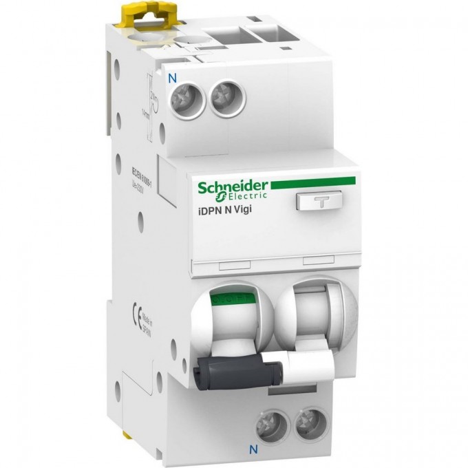 Автоматический выключатель дифференциального тока SCHNEIDER ELECTRIC ACTI 9 iDPN N VIGI 6KA 20A C 30MA AC A9D31620 Автоматический выключатель дифференциального тока SCHNEIDER ELECTRIC ACTI 9 iDPN N VIGI 6KA 20A C 30MA AC A9D31620