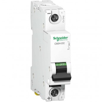 Автоматический выключатель SCHNEIDER ELECTRIC ACTI 9 C60H-DC 1П 25А C 250В DC