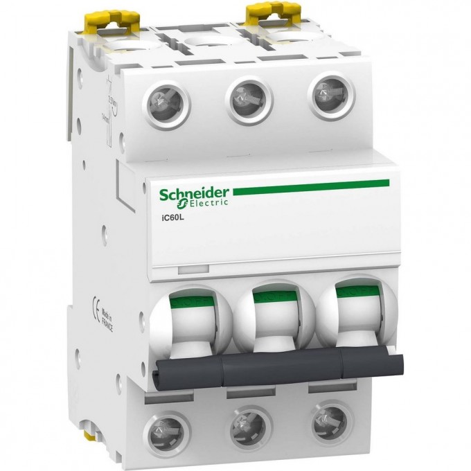 Автоматический выключатель SCHNEIDER ELECTRIC ACTI 9 iC60L 3П 32A C A9F94332 Автоматический выключатель SCHNEIDER ELECTRIC ACTI 9 iC60L 3П 32A C A9F94332