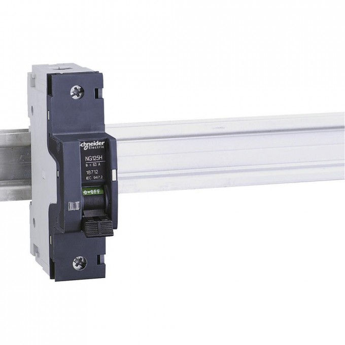 Автоматический выключатель SCHNEIDER ELECTRIC ACTI 9 NG125H 1П 10A C 18705 Автоматический выключатель SCHNEIDER ELECTRIC ACTI 9 NG125H 1П 10A C 18705