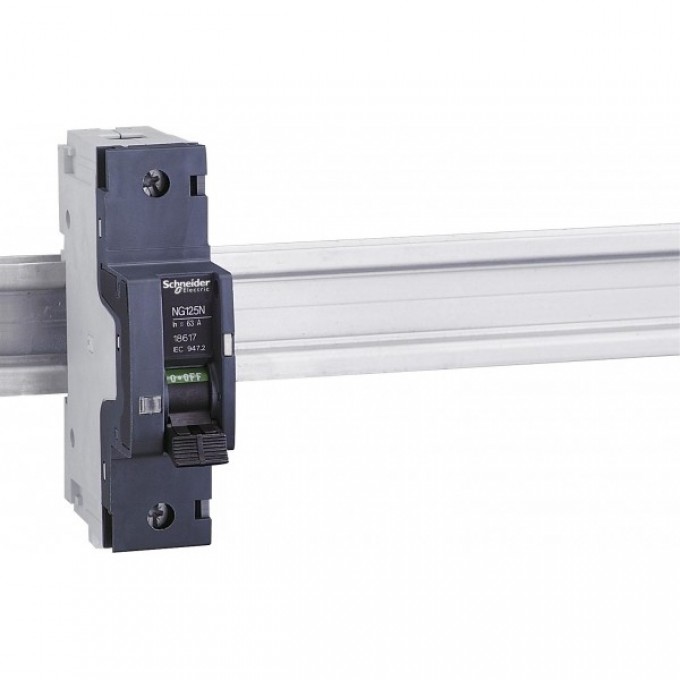 Автоматический выключатель SCHNEIDER ELECTRIC ACTI 9 NG125N 1П 10A C 18610 Автоматический выключатель SCHNEIDER ELECTRIC ACTI 9 NG125N 1П 10A C 18610