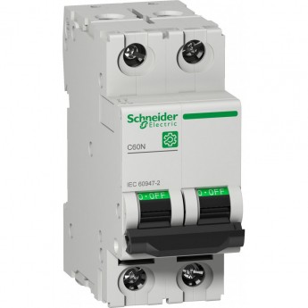 Автоматический выключатель SCHNEIDER ELECTRIC MULTI 9 C60N 2П 25A D