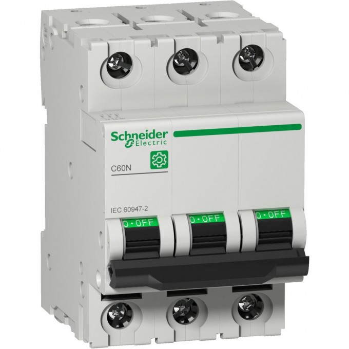 Автоматический выключатель SCHNEIDER ELECTRIC MULTI 9 C60N 3П 1A C M9F11301 Автоматический выключатель SCHNEIDER ELECTRIC MULTI 9 C60N 3П 1A C M9F11301