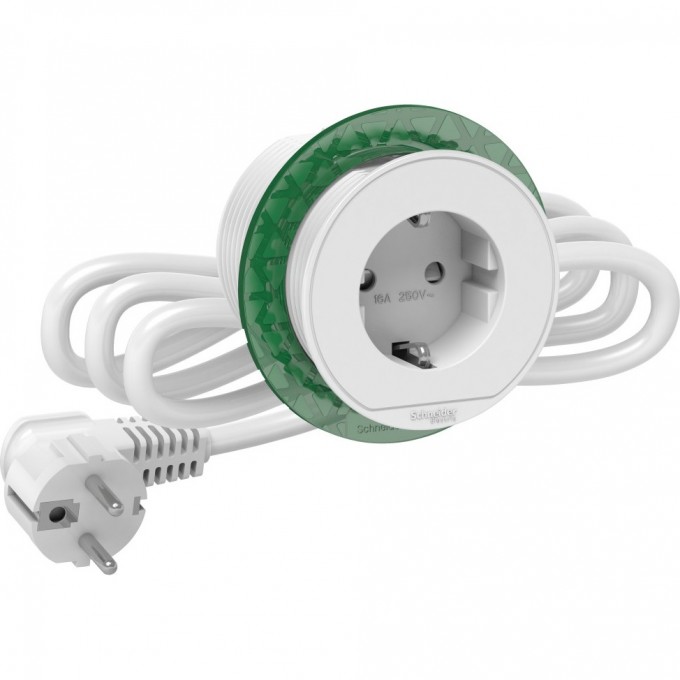 Блок розеточный SCHNEIDER ELECTRIC UNICA SYSTEM+ розетка 1x (2К+З) БЕЛЫЙ INS44000 Блок розеточный SCHNEIDER ELECTRIC UNICA SYSTEM+ розетка 1x (2К+З) БЕЛЫЙ INS44000
