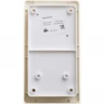 Блок SCHNEIDER ELECTRIC GLOSSA: розетка с заземлением со шторками + 2-клавишный выключатель бежевый GSL000274