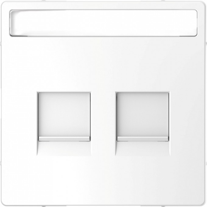 Центральная накладка SCHNEIDER ELECTRIC MERTEN D-LIFE для 2-х модульных разъемов, БЕЛ. ЛОТОС MTN4564-6035 Центральная накладка SCHNEIDER ELECTRIC MERTEN D-LIFE для 2-х модульных разъемов, БЕЛ. ЛОТОС MTN4564-6035
