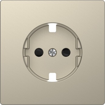 Центральная накладка SCHNEIDER ELECTRIC MERTEN D-LIFE для механизма розетки, САХАРА