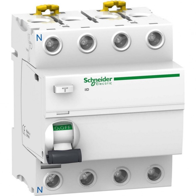 Дифференциальный выключатель (УЗО) SCHNEIDER ELECTRIC ACTI 9 iID 4П 40A 100mA AC-ТИП A9R12440 Дифференциальный выключатель (УЗО) SCHNEIDER ELECTRIC ACTI 9 iID 4П 40A 100mA AC-ТИП A9R12440