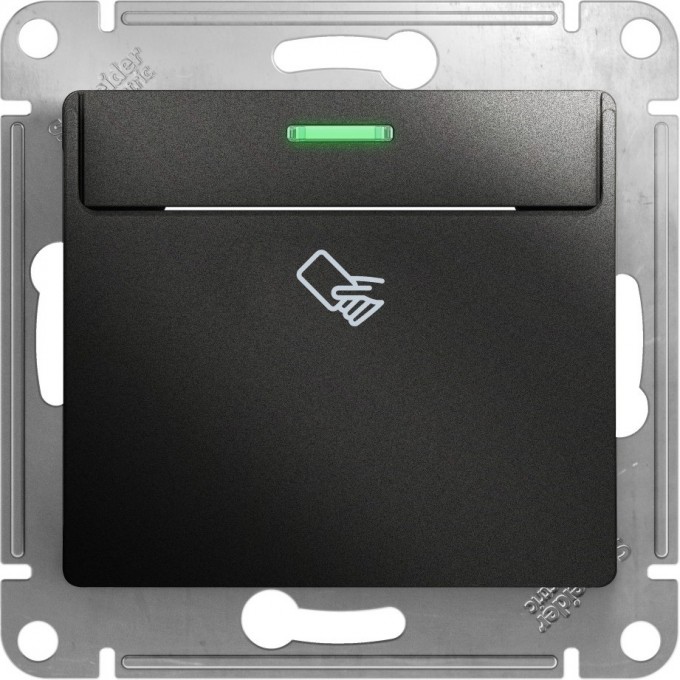 Карточный выключатель SCHNEIDER ELECTRIC GLOSSA, механизм, АНТРАЦИТ GSL000769 Карточный выключатель SCHNEIDER ELECTRIC GLOSSA, механизм, АНТРАЦИТ GSL000769