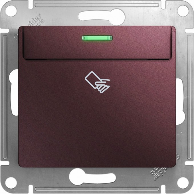 Карточный выключатель SCHNEIDER ELECTRIC GLOSSA, механизм, БАКЛАЖАНОВЫЙ GSL001169 Карточный выключатель SCHNEIDER ELECTRIC GLOSSA, механизм, БАКЛАЖАНОВЫЙ GSL001169