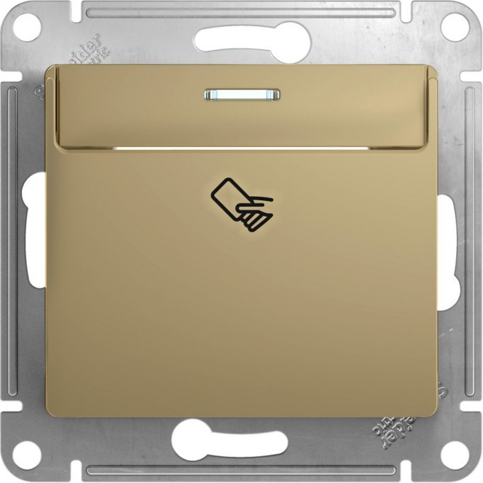 Карточный выключатель SCHNEIDER ELECTRIC GLOSSA, механизм, ТИТАН GSL000469 Карточный выключатель SCHNEIDER ELECTRIC GLOSSA, механизм, ТИТАН GSL000469