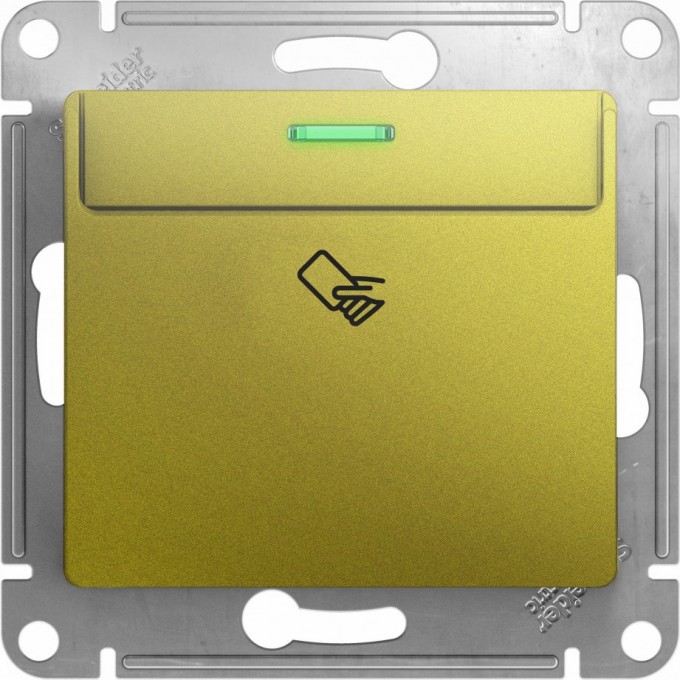 Карточный выключатель SCHNEIDER ELECTRIC GLOSSA,10AX, механизм, ФИСТАШКОВЫЙ GSL001069 Карточный выключатель SCHNEIDER ELECTRIC GLOSSA,10AX, механизм, ФИСТАШКОВЫЙ GSL001069