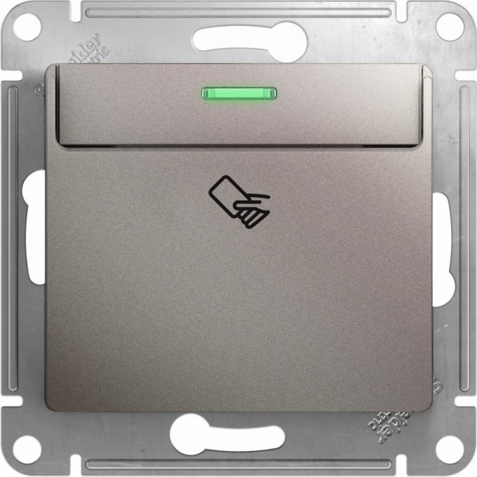 Карточный выключатель SCHNEIDER ELECTRIC GLOSSA,10AX, механизм, ПЛАТИНА GSL001269 Карточный выключатель SCHNEIDER ELECTRIC GLOSSA,10AX, механизм, ПЛАТИНА GSL001269