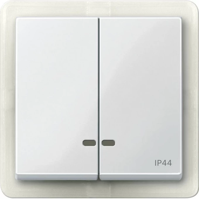 Клавиша двойная SCHNEIDER ELECTRIC MERTEN с окном для световой индикации IP44,ПОЛ.БЕЛЫЙ, SM MTN3424-0319 Клавиша двойная SCHNEIDER ELECTRIC MERTEN с окном для световой индикации IP44,ПОЛ.БЕЛЫЙ, SM MTN3424-0319