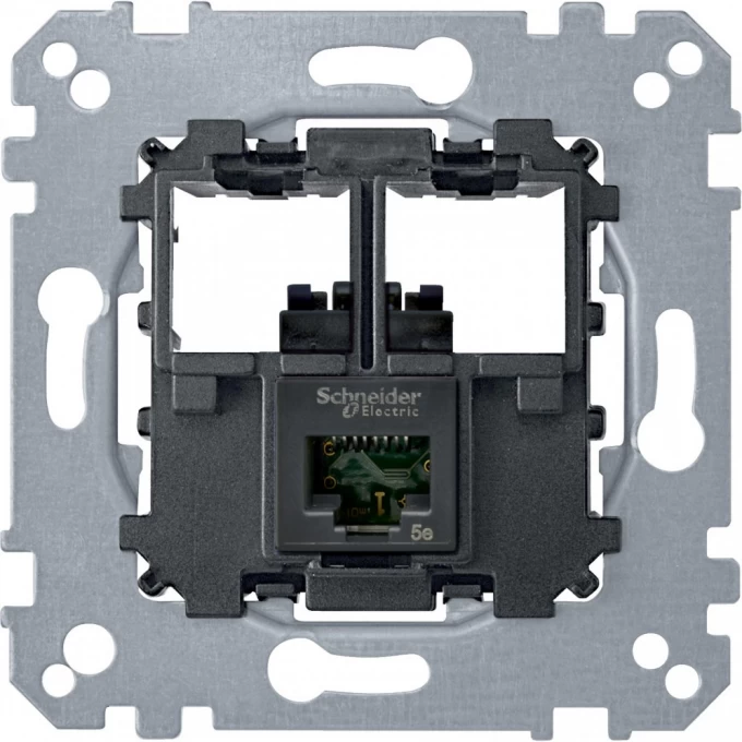 Механизм компьютерной розетки SCHNEIDER ELECTRIC MERTEN 1xRJ45 кат. 6 UTP MTN4576-0001 Механизм компьютерной розетки SCHNEIDER ELECTRIC MERTEN 1xRJ45 кат. 6 UTP MTN4576-0001