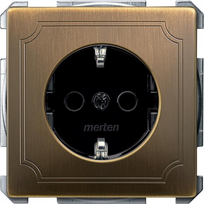 Механизм розетки SCHNEIDER ELECTRIC MERTEN 16А с з/к с/ шт. АНТИЧНАЯ ЛАТУНЬ QF SD MTN2300-4143 Механизм розетки SCHNEIDER ELECTRIC MERTEN 16А с з/к с/ шт. АНТИЧНАЯ ЛАТУНЬ QF SD MTN2300-4143