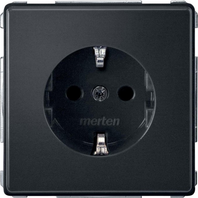 Механизм розетки SCHNEIDER ELECTRIC MERTEN AQUADESIGN, АНТРАЦИТ MTN2300-7214 Механизм розетки SCHNEIDER ELECTRIC MERTEN AQUADESIGN, АНТРАЦИТ MTN2300-7214