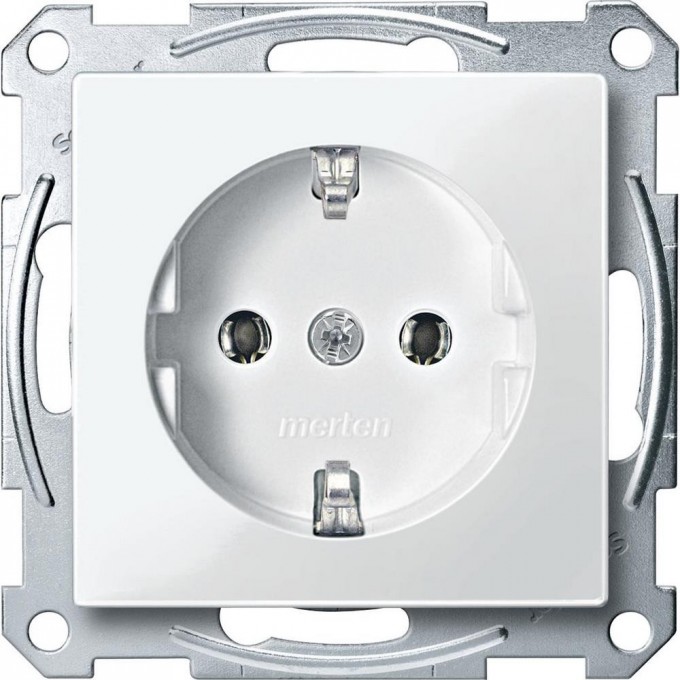 Механизм розетки SCHNEIDER ELECTRIC MERTEN б/шт, ПОЛ.БЕЛЫЙ, QF SM MTN2301-0319 Механизм розетки SCHNEIDER ELECTRIC MERTEN б/шт, ПОЛ.БЕЛЫЙ, QF SM MTN2301-0319