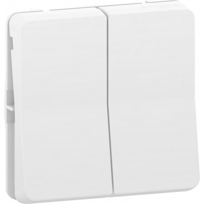 Механизм SCHNEIDER ELECTRIC MUREVA S двухклавишного переключателя, сх.6+6, БЕЛЫЙ, IP55 MUR39022 Механизм SCHNEIDER ELECTRIC MUREVA S двухклавишного переключателя, сх.6+6, БЕЛЫЙ, IP55 MUR39022