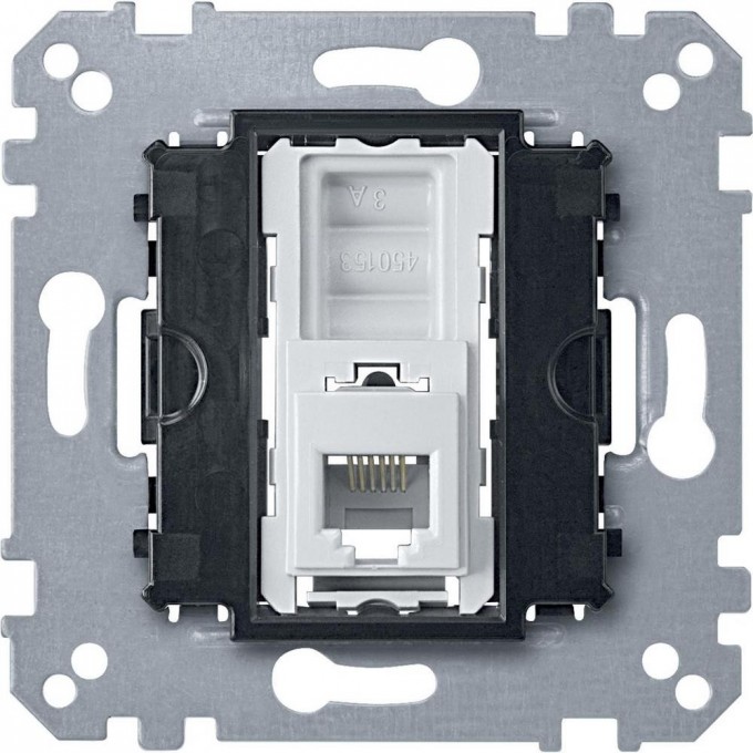 Механизм телефонной розетки SCHNEIDER ELECTRIC MERTEN с 6-контктн. разъем. RJ12 MTN463500 Механизм телефонной розетки SCHNEIDER ELECTRIC MERTEN с 6-контктн. разъем. RJ12 MTN463500