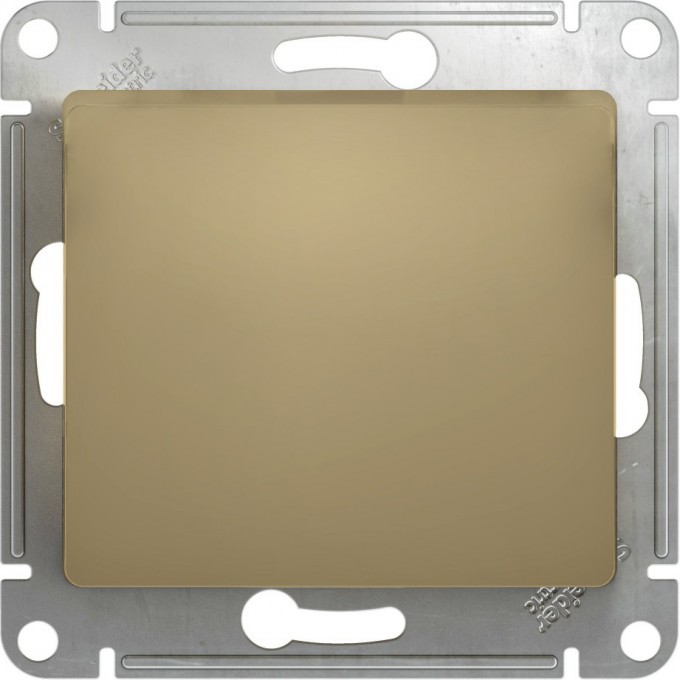 Нажимная кнопка SCHNEIDER ELECTRIC GLOSSA, сх.1, 10АХ, механизм, титан GSL000415 Нажимная кнопка SCHNEIDER ELECTRIC GLOSSA, сх.1, 10АХ, механизм, титан GSL000415