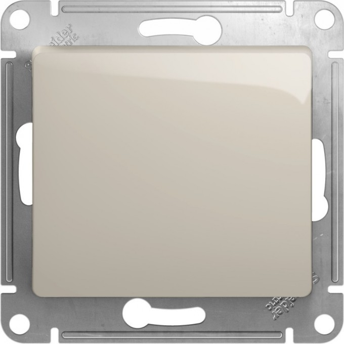 Нажимная кнопка SCHNEIDER ELECTRIC GLOSSA, сх.1,10AX, механизм, молочный GSL000915 Нажимная кнопка SCHNEIDER ELECTRIC GLOSSA, сх.1,10AX, механизм, молочный GSL000915