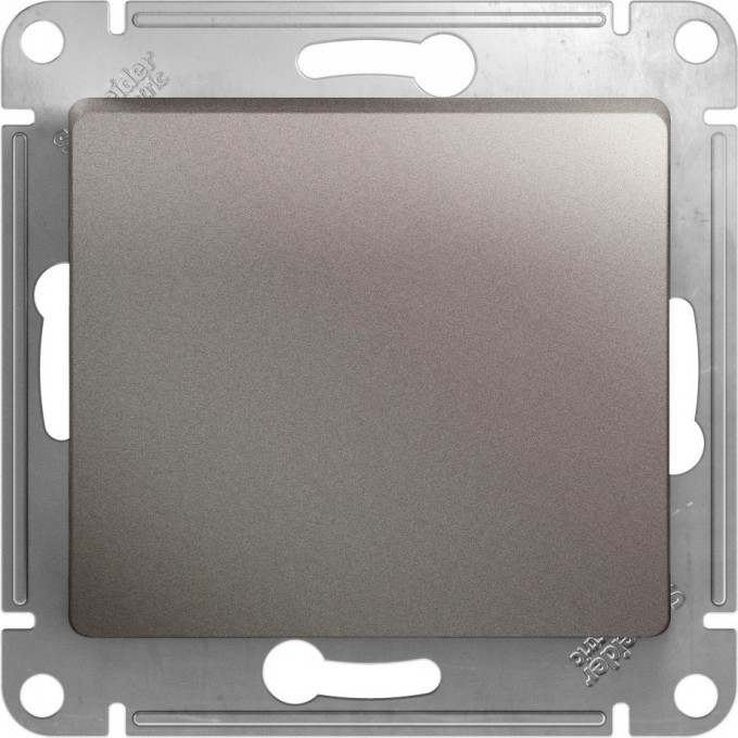 Нажимная кнопка SCHNEIDER ELECTRIC GLOSSA, сх.1,10AX, механизм, платина GSL001215 Нажимная кнопка SCHNEIDER ELECTRIC GLOSSA, сх.1,10AX, механизм, платина GSL001215