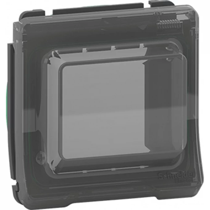 Накладка с крышкой SCHNEIDER ELECTRIC MUREVA S для механизмов Unica, АНТРАЦИТ, IP55 MUR35106 Накладка с крышкой SCHNEIDER ELECTRIC MUREVA S для механизмов Unica, АНТРАЦИТ, IP55 MUR35106