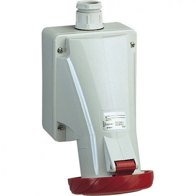 Настенная розетка винтовая SCHNEIDER ELECTRIC PRATIKA 16А 3P+N+E IP67 380В 83159 Настенная розетка винтовая SCHNEIDER ELECTRIC PRATIKA 16А 3P+N+E IP67 380В 83159