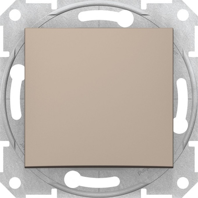Переключатель 1-клавишный SCHNEIDER ELECTRIC SEDNA, сх.6, 10А, 250В, титан SDN0400168 Переключатель 1-клавишный SCHNEIDER ELECTRIC SEDNA, сх.6, 10А, 250В, титан SDN0400168
