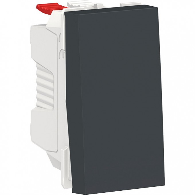 Переключатель 1-клавишный SCHNEIDER ELECTRIC UNICA MODULAR, сх. 6, 10 AX, 250 В, 1 модуль, антрацит NU310354 Переключатель 1-клавишный SCHNEIDER ELECTRIC UNICA MODULAR, сх. 6, 10 AX, 250 В, 1 модуль, антрацит NU310354