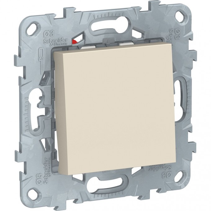 Переключатель 1-клавишный SCHNEIDER ELECTRIC UNICA NEW, перекрестный, сх.7, 10 AX, 250В, бежевый NU520544 Переключатель 1-клавишный SCHNEIDER ELECTRIC UNICA NEW, перекрестный, сх.7, 10 AX, 250В, бежевый NU520544