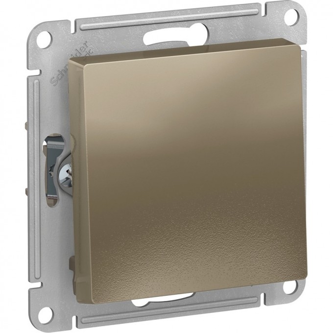 Перекрестный переключатель SCHNEIDER ELECTRIC ATLASDESIGN, сх.7, 10АХ, механизм, шампань ATN000571 Перекрестный переключатель SCHNEIDER ELECTRIC ATLASDESIGN, сх.7, 10АХ, механизм, шампань ATN000571