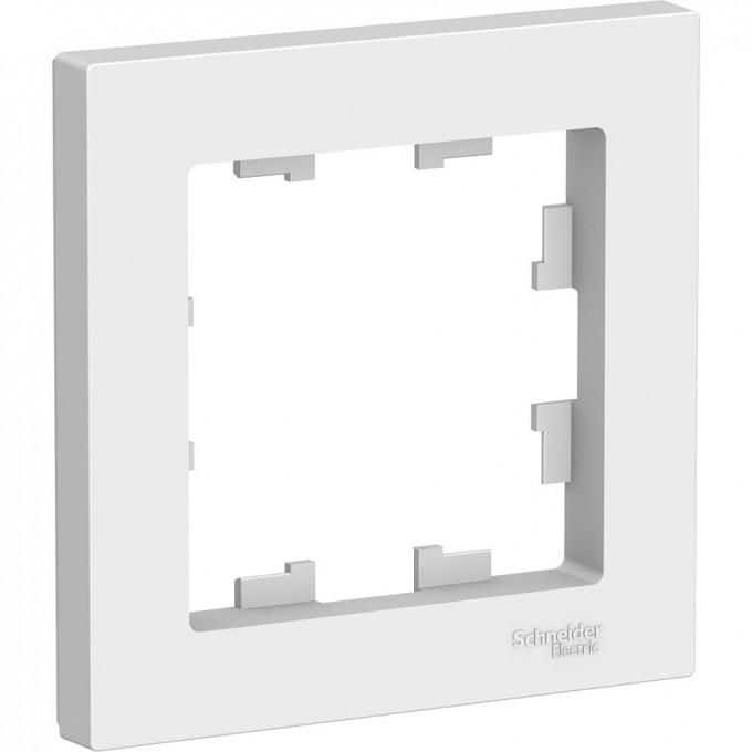 Рамка 1-постовая SCHNEIDER ELECTRIC ATLASDESIGN белый ATN000101 Рамка 1-постовая SCHNEIDER ELECTRIC ATLASDESIGN белый ATN000101