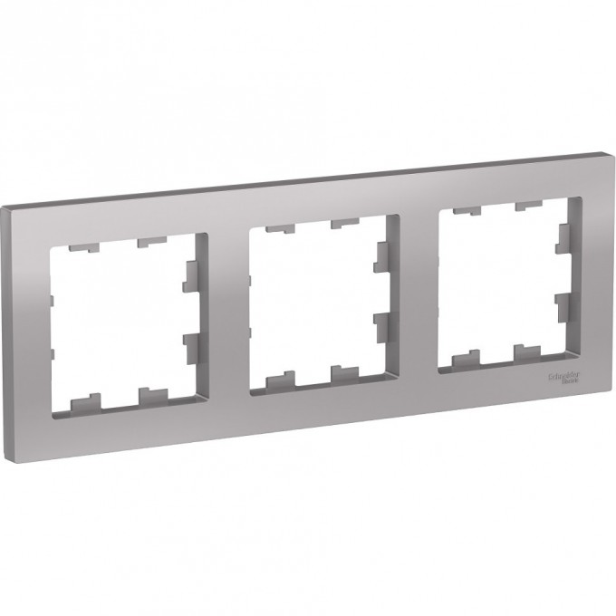 Рамка 3-постовая SCHNEIDER ELECTRIC ATLASDESIGN алюминий ATN000303 Рамка 3-постовая SCHNEIDER ELECTRIC ATLASDESIGN алюминий ATN000303