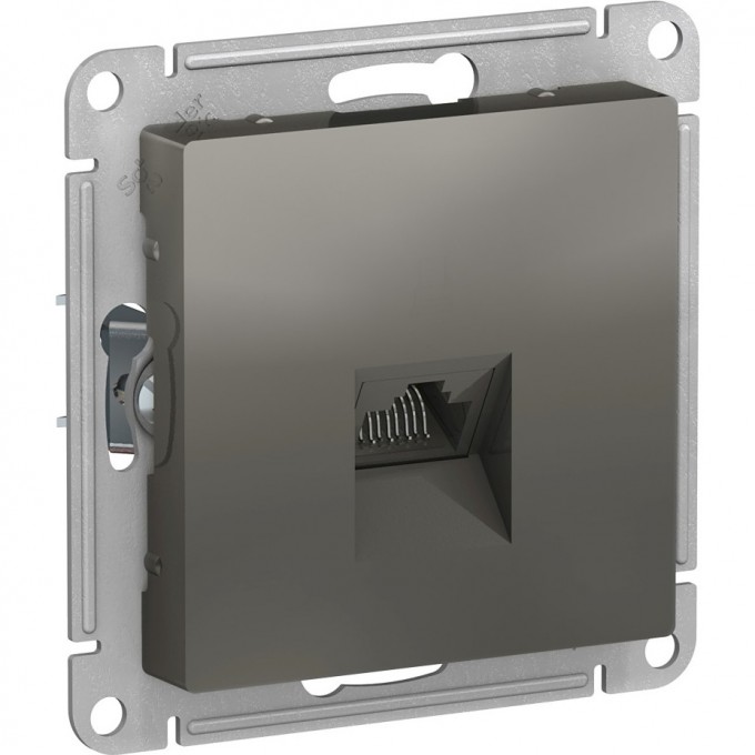 Розетка компьютерная SCHNEIDER ELECTRIC ATLASDESIGN RJ45, кат. 5Е, механизм, СТАЛЬ ATN000983 Розетка компьютерная SCHNEIDER ELECTRIC ATLASDESIGN RJ45, кат. 5Е, механизм, СТАЛЬ ATN000983