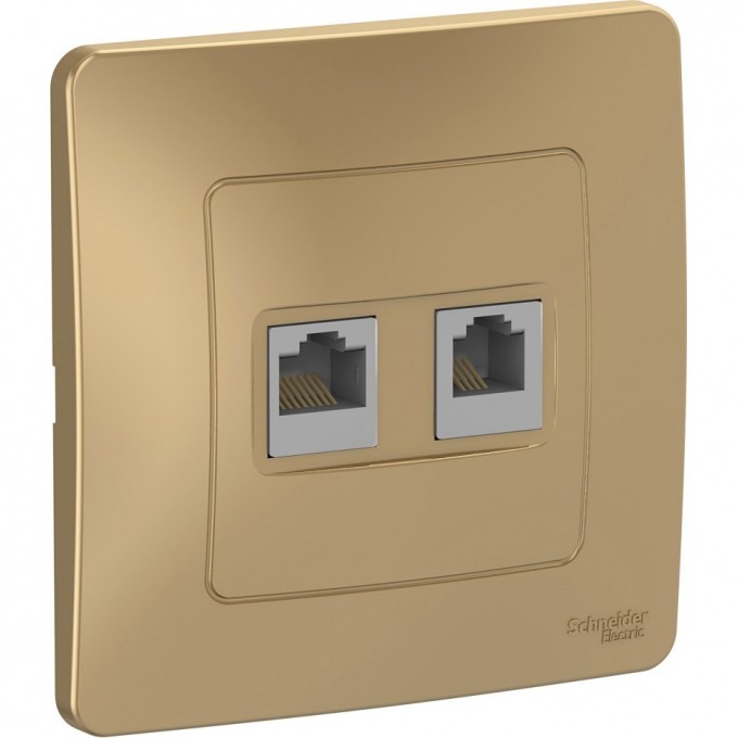 Розетка компьютерная/телефонная SCHNEIDER ELECTRIC BLANCA, с/у, RJ45+RJ11, кат.5E, ТИТАН BLNIS045114 Розетка компьютерная/телефонная SCHNEIDER ELECTRIC BLANCA, с/у, RJ45+RJ11, кат.5E, ТИТАН BLNIS045114